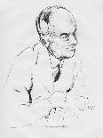 Study for Baron Aloisi, Italian Statesman, 1935-Edmond Xavier Kapp-Giclee Print