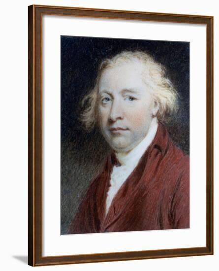 Edmund Burke, 1774-1775-Edmund Burke-Framed Giclee Print