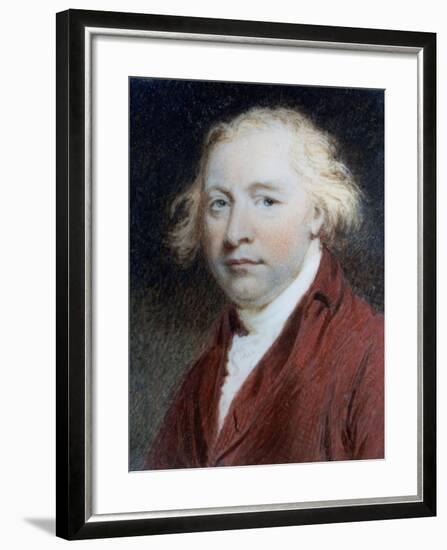 Edmund Burke, 1774-1775-Edmund Burke-Framed Giclee Print