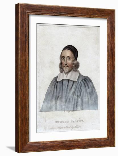 Edmund Calamy the Elder, 17th Century English Presbyterian Church Leader-R Cooper-Framed Giclee Print