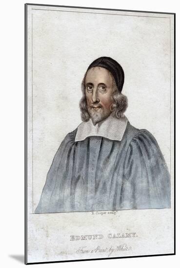 Edmund Calamy the Elder, 17th Century English Presbyterian Church Leader-R Cooper-Mounted Giclee Print