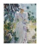 My Wife, Emeline, in a Garden-Edmund Charles Tarbell-Giclee Print