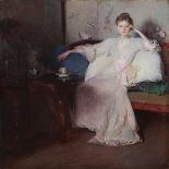 Mary Reading-Edmund Charles Tarbell-Framed Giclee Print
