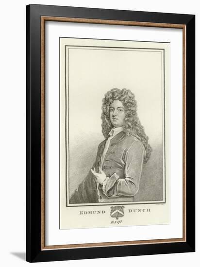 Edmund Dunch, Esquire-Godfrey Kneller-Framed Giclee Print