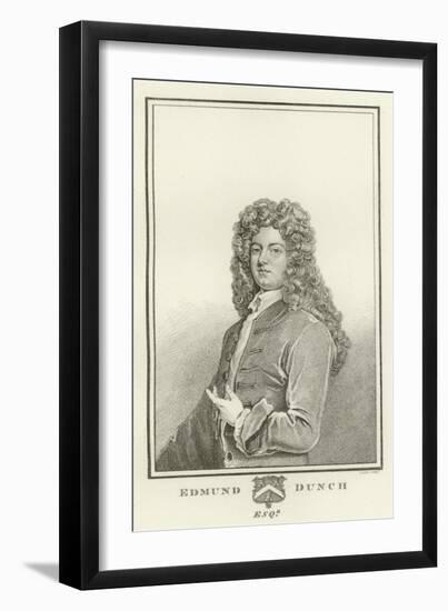 Edmund Dunch, Esquire-Godfrey Kneller-Framed Giclee Print