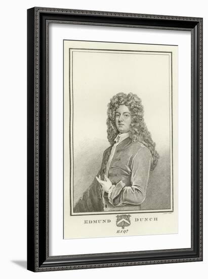 Edmund Dunch, Esquire-Godfrey Kneller-Framed Giclee Print