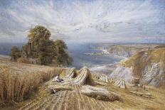 Harvesting on the South Coast, 1869-Edmund George Warren-Giclee Print