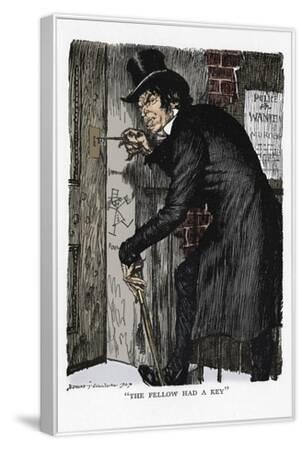 Scene from The Strange Case of Dr Jekyll and Mr Hyde by Robert
