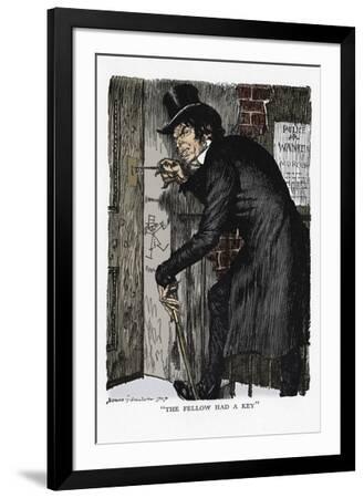 Scene from The Strange Case of Dr Jekyll and Mr Hyde by Robert