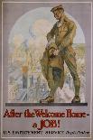 After the Welcome Home - a Job! Poster-Edmund M. Ashe-Giclee Print
