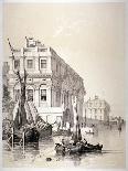 Ship in the East India Docks, London, C1840-Edmund Patten-Giclee Print