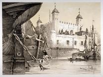 Ship in the East India Docks, London, C1840-Edmund Patten-Giclee Print