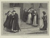 A Constitutional after Night Nursing-Edmund Richard White-Giclee Print