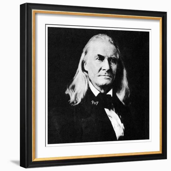 Edmund Ruffin, 'Father of Secession in Virginia, 1860-1865-George S Cook-Framed Giclee Print