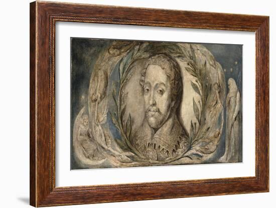 Edmund Spenser, C.1800-03-William Blake-Framed Giclee Print