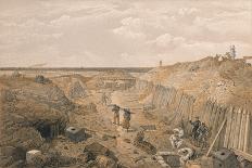 'The town, forts and harbours of Sebastopol', 1854-Edmund Walker-Giclee Print