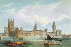 The New Houses of Parliament, Engraved by Thomas Picken Published by Lloyd Bros. and Co., 1852-Edmund Walker-Giclee Print