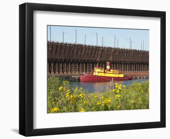 Edna G, Two Harbors, Minnesota, USA-Peter Hawkins-Framed Photographic Print