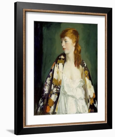 Edna-Robert Henri-Framed Art Print