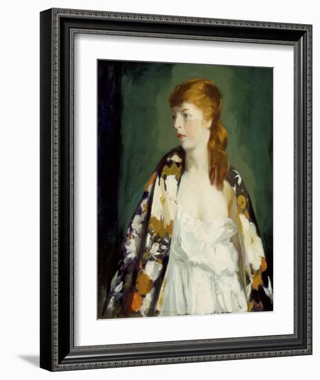 Edna-Robert Henri-Framed Art Print