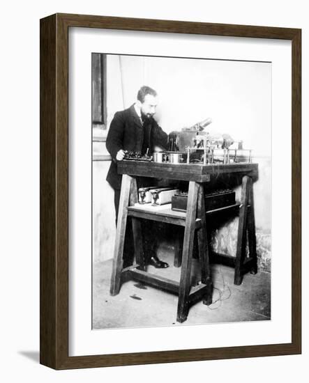 Édouard Belin, Swiss Inventor-Science Source-Framed Giclee Print