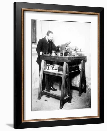 Édouard Belin, Swiss Inventor-Science Source-Framed Giclee Print