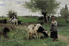 Young Farmers-Edouard Debat-Ponsan-Giclee Print