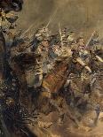 Cuirassier of Colonel Dubois Charging During Battle of Berezina, Nov. 28, 1812-Edouard Detaille-Framed Art Print