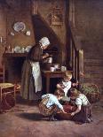 Making Jam C19-Edouard Frere-Framed Art Print