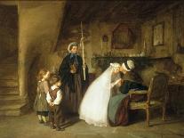 Making Jam C19-Edouard Frere-Stretched Canvas