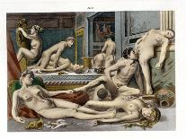 Ancient Times, Plate X of 'De Figuris Veneris' by F.K. Forberg, engraved by artist, 1900-Edouard-henri Avril-Giclee Print