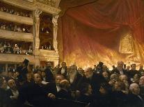 An Interval with the Comedie Francaise, 1886-Edouard Joseph Dantan-Framed Giclee Print