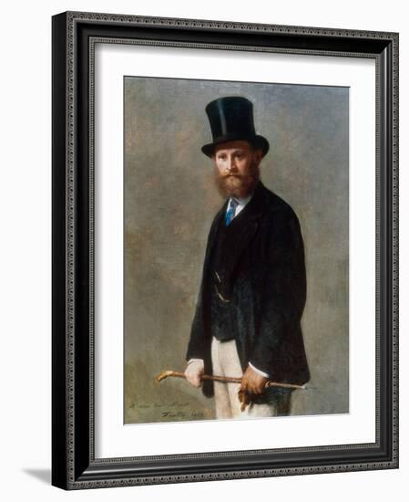 Edouard Manet (1832-1883)-Henri Fantin-Latour-Framed Giclee Print