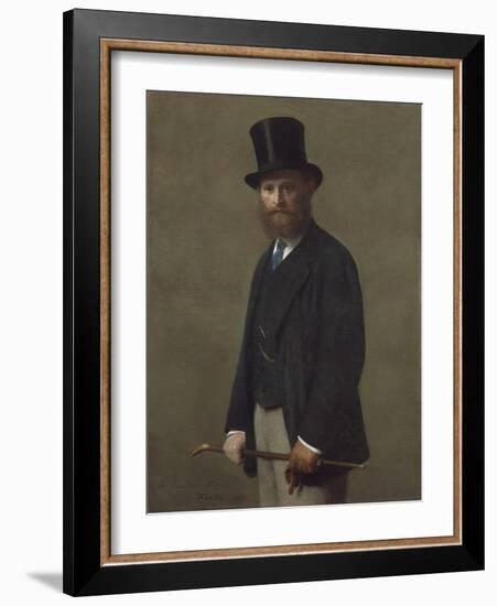 Édouard Manet, 1867-Ignace Henri Jean Fantin-Latour-Framed Giclee Print