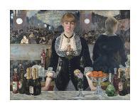 A Bar at the Folies-Bergere-Edouard Manet-Art Print