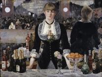 The Bar at the Folies-Bergere, 1882, (1938)-Edouard Manet-Giclee Print