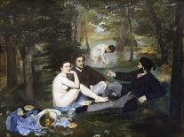 Luncheon on the Grass (Le Déjeuner Sur L'herbe) by ‰Douard Manet-Édouard Manet-Laminated Giclee Print