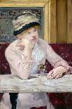 Plum Brandy by ‰Douard Manet-Édouard Manet-Framed Giclee Print