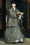 Street Singer by ‰Douard Manet-Édouard Manet-Framed Giclee Print