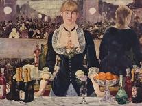 The Bar at the Folies-Bergere, 1882, (1938)-Edouard Manet-Giclee Print