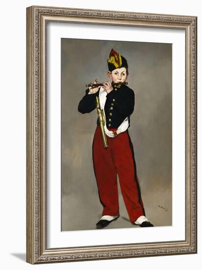 Édouard Manet / The Fife Player, 1866-Edouard Manet-Framed Giclee Print