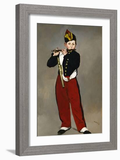 Édouard Manet / The Fife Player, 1866-Edouard Manet-Framed Giclee Print