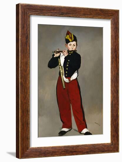 Édouard Manet / The Fife Player, 1866-Edouard Manet-Framed Giclee Print