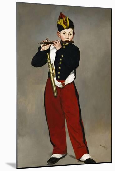 Édouard Manet / The Fife Player, 1866-Edouard Manet-Mounted Giclee Print