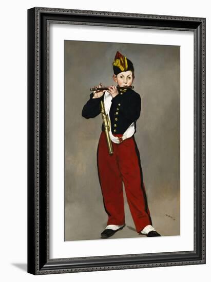 Édouard Manet / The Fife Player, 1866-Edouard Manet-Framed Giclee Print