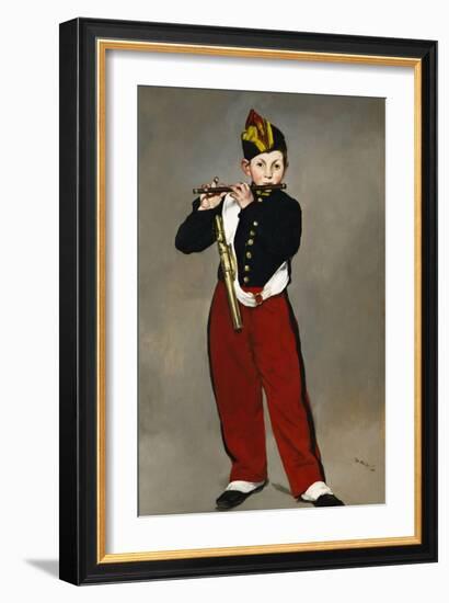 Édouard Manet / The Fife Player, 1866-Edouard Manet-Framed Giclee Print