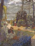 The Terrace at Vasouy, the Garden, 1901-Édouard Vuillard-Giclee Print