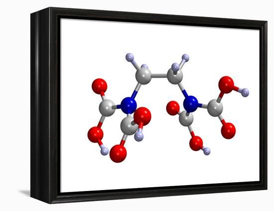 EDTA Chelating Agent Molecule-Dr. Mark J.-Framed Premier Image Canvas