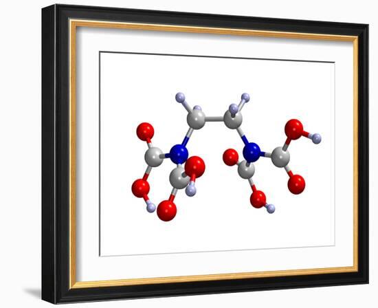 EDTA Chelating Agent Molecule-Dr. Mark J.-Framed Photographic Print