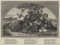 The Schadow Circle (The Bendemann Family and their Friend)-Eduard Bendemann-Giclee Print